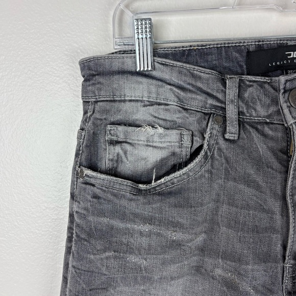 Jordan Craig Legacy Edition Men’s Sean Slim Fit Denim Jeans in Cement Wash - Picture 2 of 15